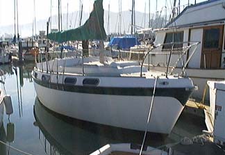 First liveaboard sailboat, a 1974 Morgan Out Island 28